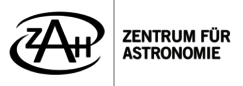 Centre for Astronomy (ZAH) logo